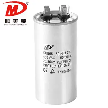 wholesale CBB65 450V 50UF AC air conditioning  motor capacitor sh capacitor