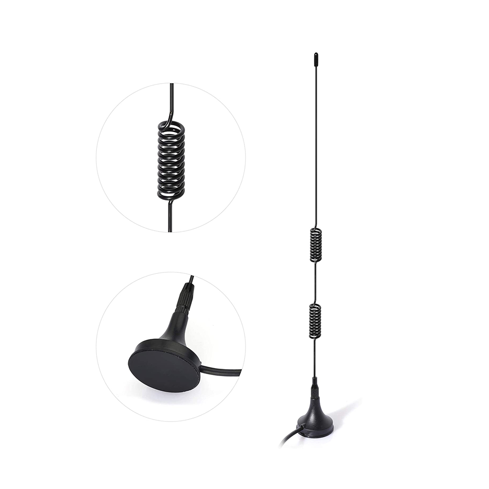 Магнитное основание BNC Мужской VHF UHF Ham радио сканер антенна