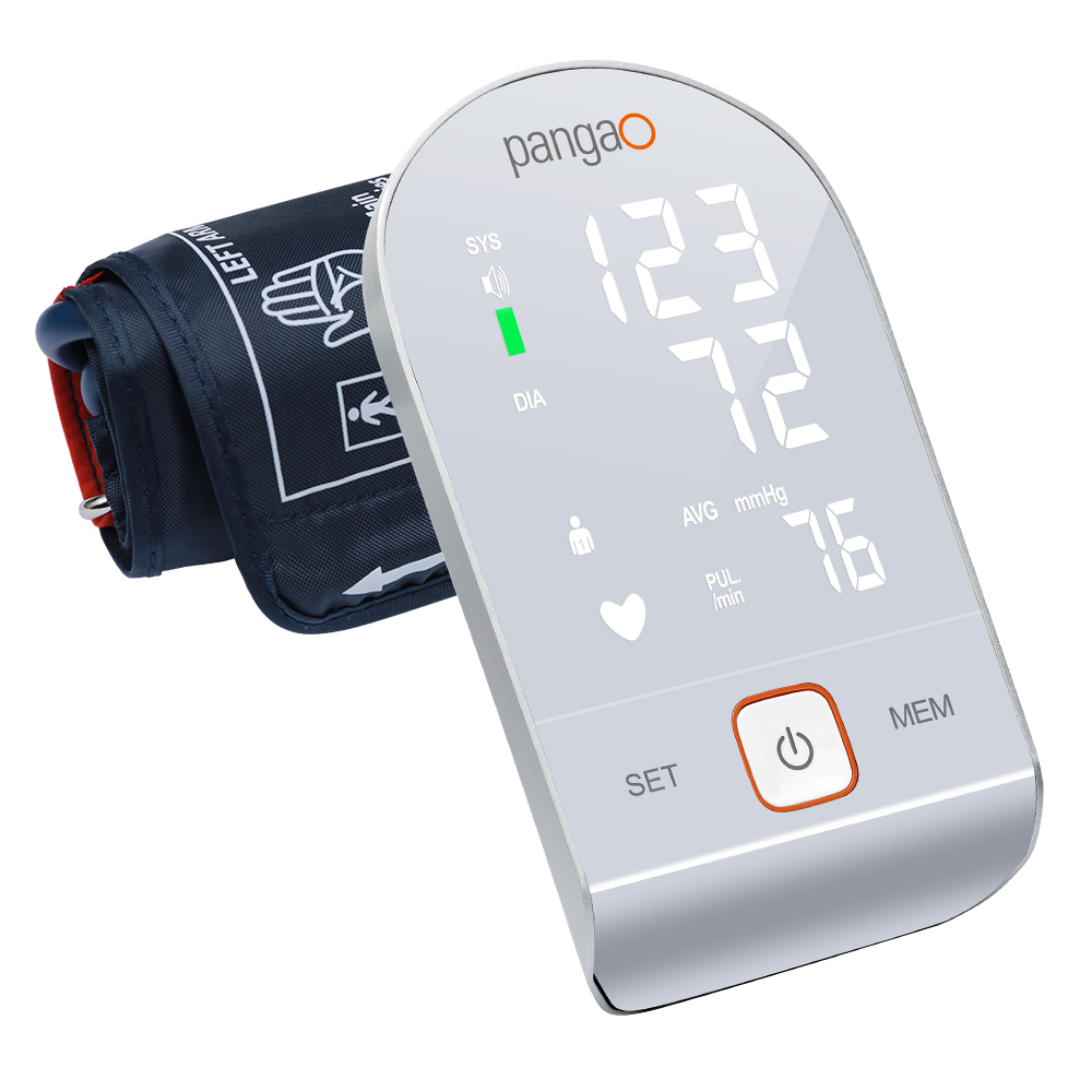 Pango портативный CE 0413 ISO Утвержденный цифровой ручной монитор артериального давления с подсветкой