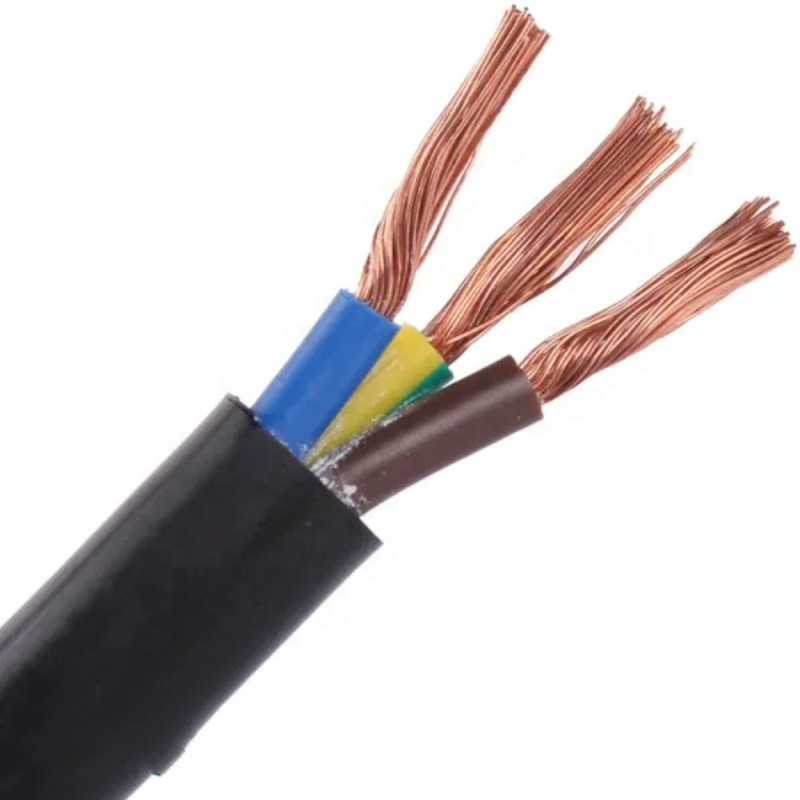 Медный PVC изолированный обшитый kvrp серии гибкий KVVP кабель управления