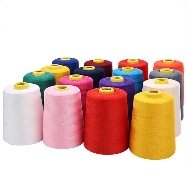 Wholesale colorful sewing thread New Colorful Thread 8000 yards 402 Sewing polyester Thread