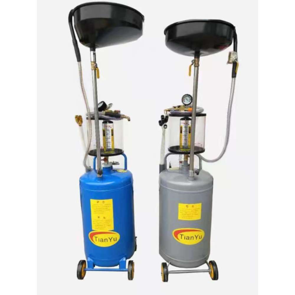 Engine vacuum 80L pneumatic car tank waste oil drainer collector automobile oil collector