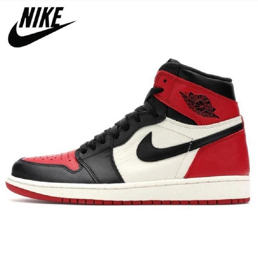 Sports Shoes 2021 New Hot OLN Men FileRecv AJ1 Chicago Red mid-top Women basketball shoes Comfortable Woman nike air Jordan 1