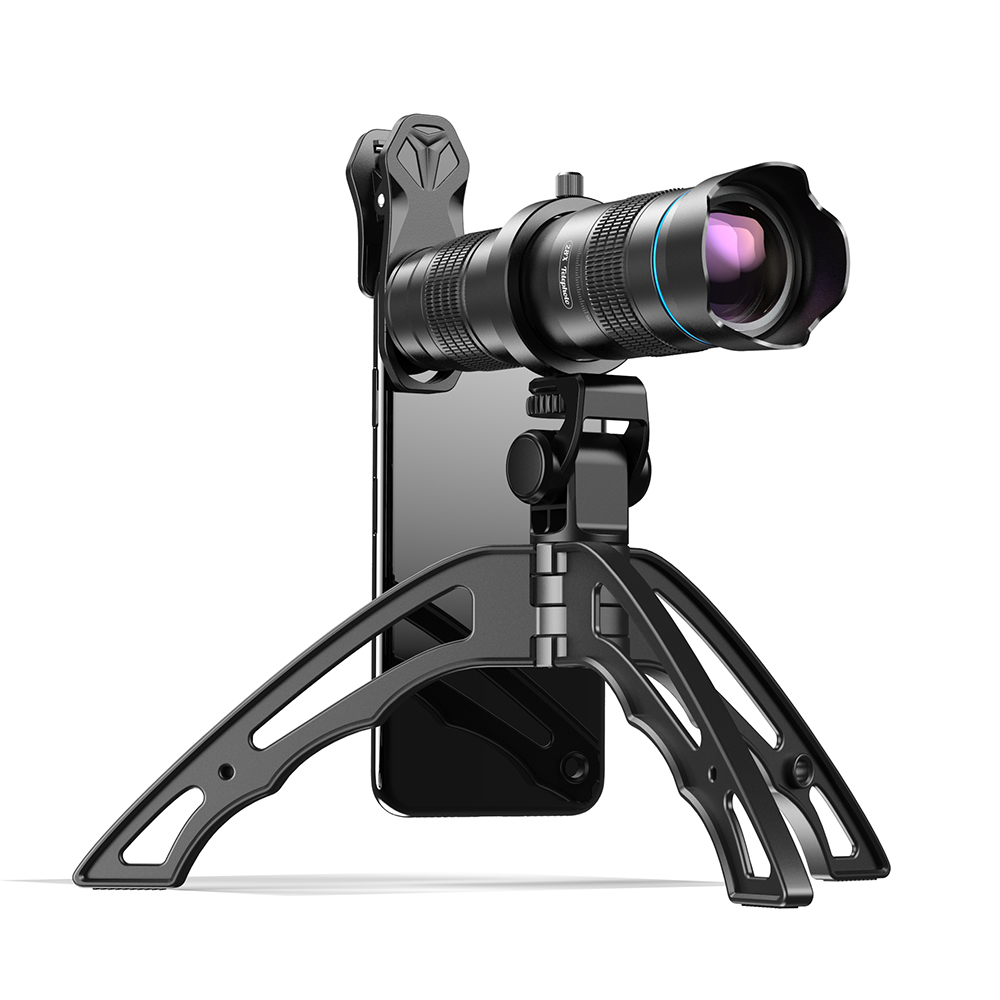 Прочный объектив 28 X Zoom Telescope объективов для камеры телефона (с универсальным клипом