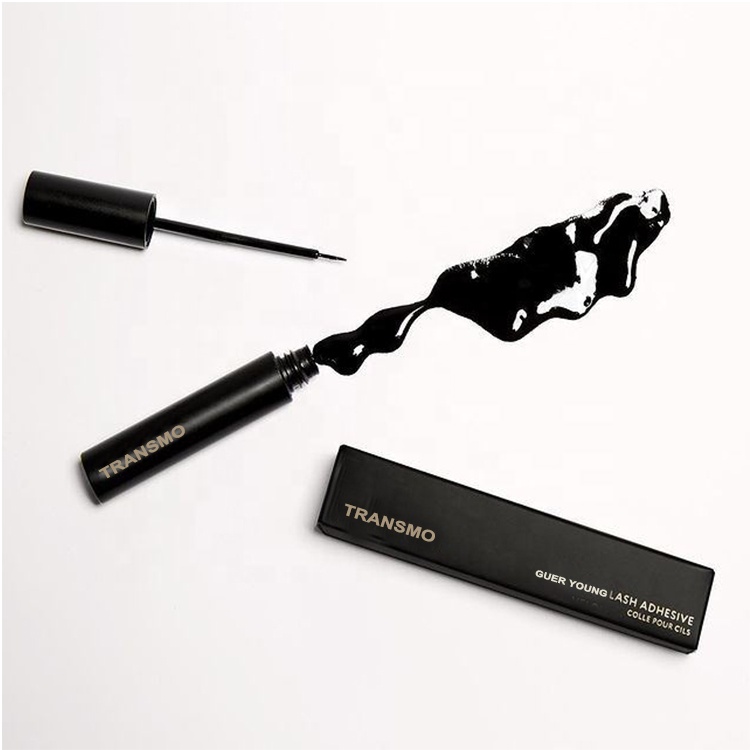 Free samples 4ml eyeliner container custom eyeliner tube waterproof oem 4ml empty eyeliner bottle with brush