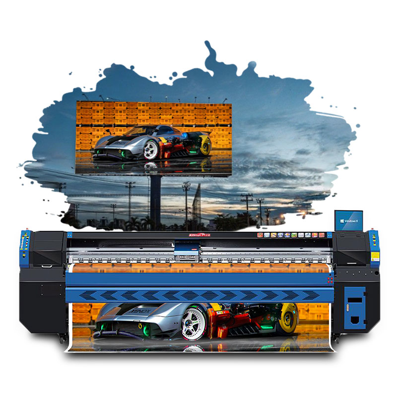 480sqm/h 3.2m digital printer 10ft konica 512I outdoor large format solvent printer