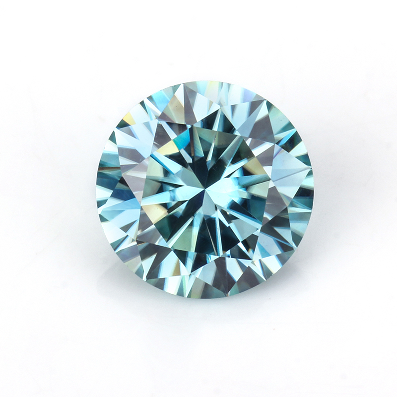 Starsgem 11mm round brillaint cut loose moissanite top quantity competitive price moissanite diamond blue moissanite 5ct