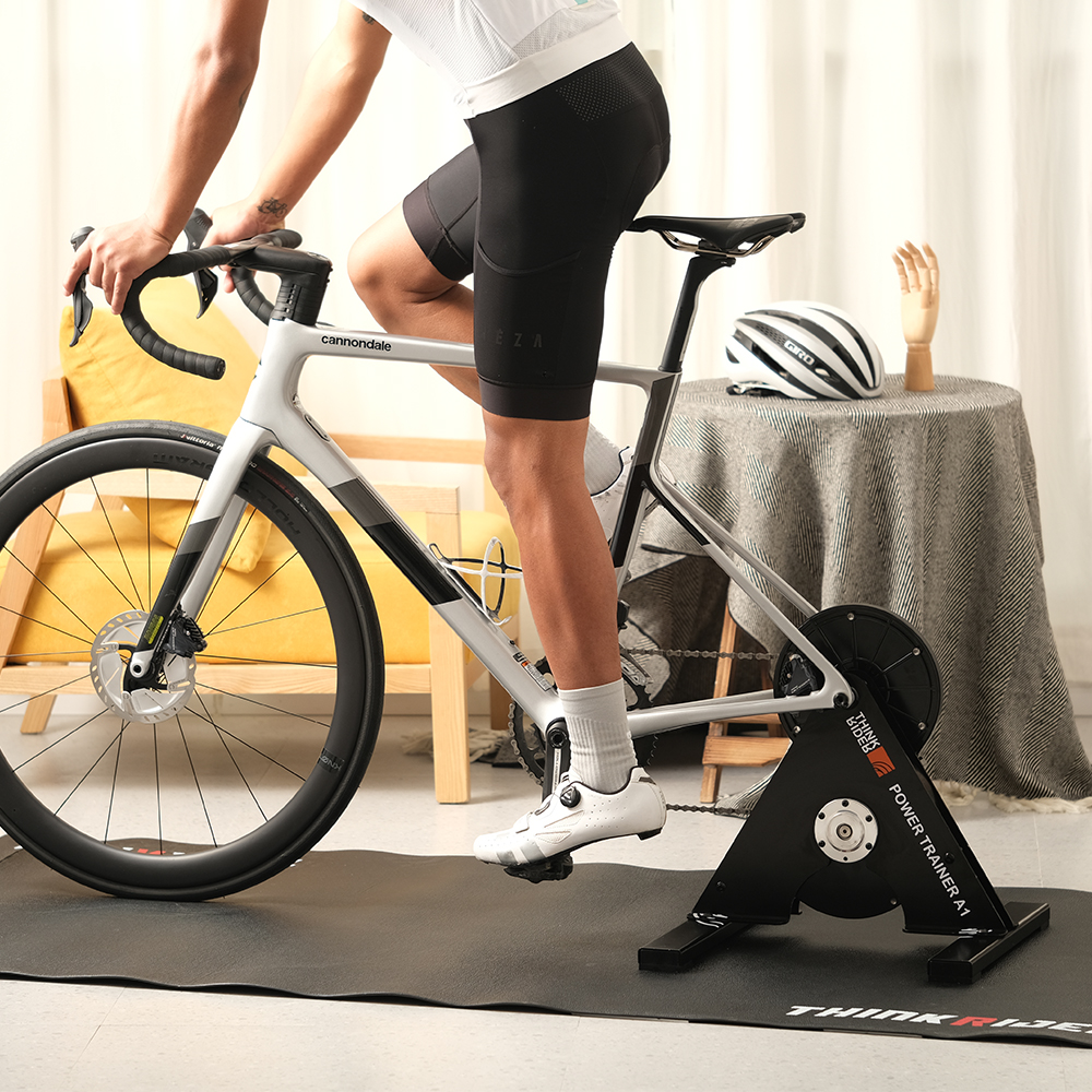 ThinkRider A1 Portable Indoor Bicycle Smart Trainer Stand Cycling Platform Zwift Bike Trainers