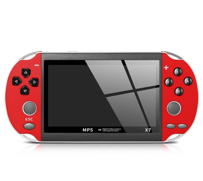 2022 X7 Plus 64bit 5,1 Inch Ретро видео игровая консоль портативный игровой плеер для GBA/FC/NES consola de juegos