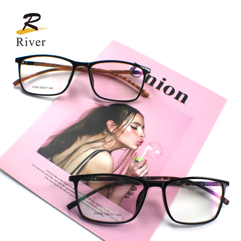 Fashion Men Women Optical Eyeglasses Spectacle Frame tr 90 Clear Glasses