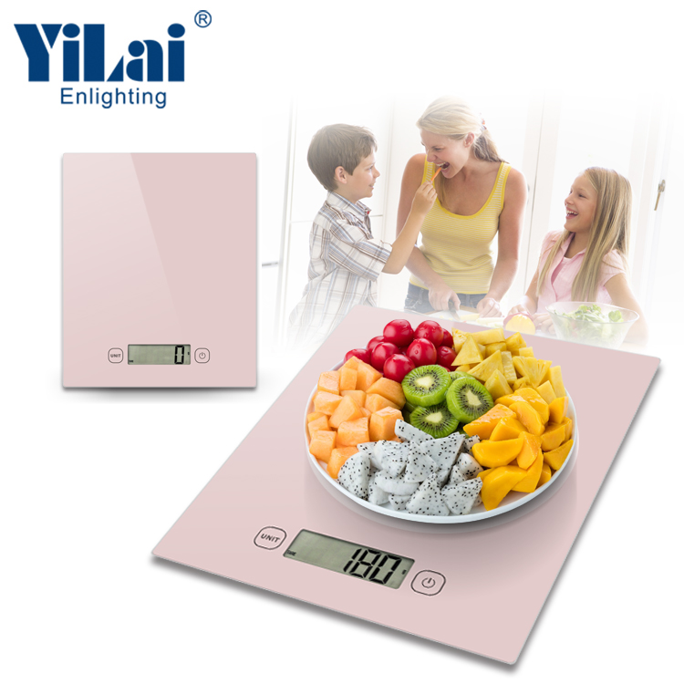 Черный Цифровые многофункциональные 5 кг 11Lb kitchenfood весы грамм и унций весом пластиковые весы для кухни