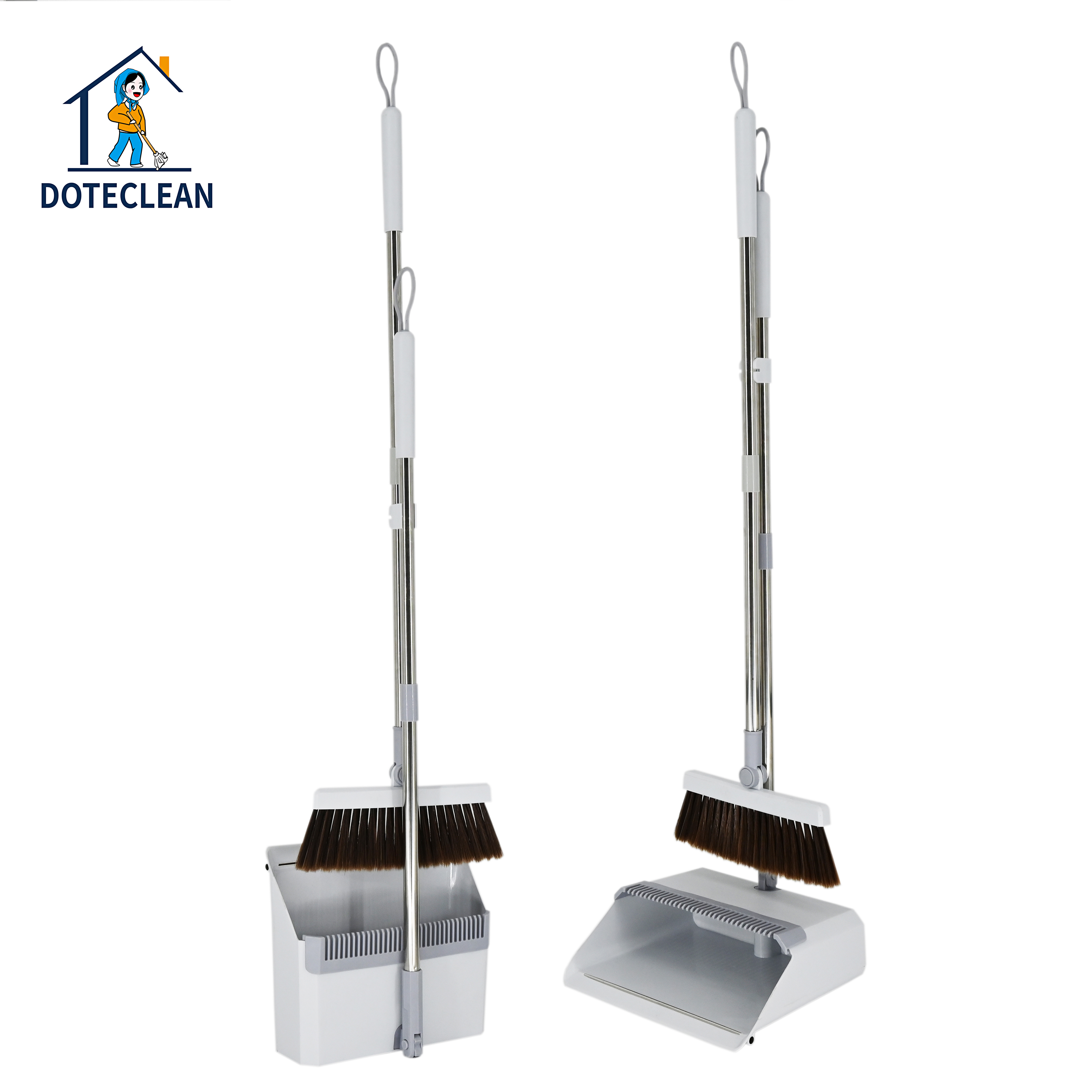01-Hot sale Household Cleaning Tools&Accessories Sweeping Broom and Dustpan Combination Office Home Kitchen Living Room Bedroom