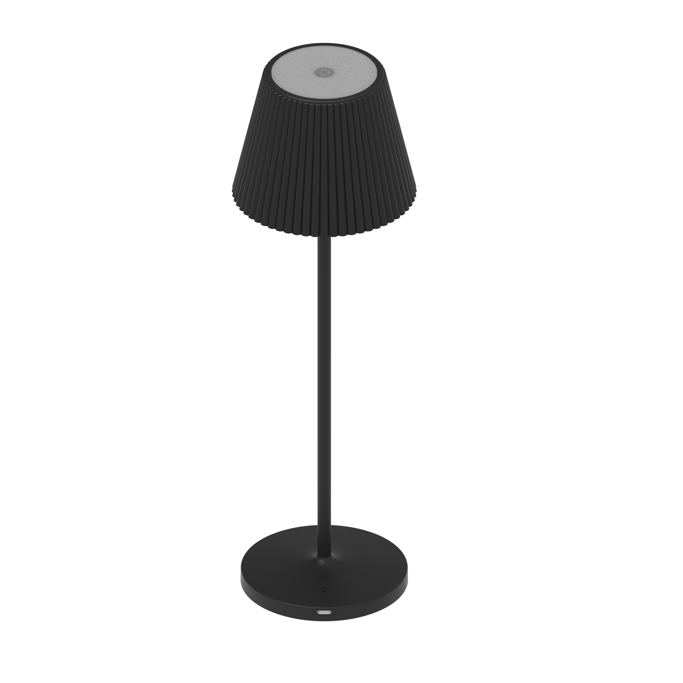 Светодиодный светильник Dimmbare из алюминия, Schutzart IP54, Verwendung im Innen-/Aubenbereich, Kontaktladestation, H38cm, EU-Stecker