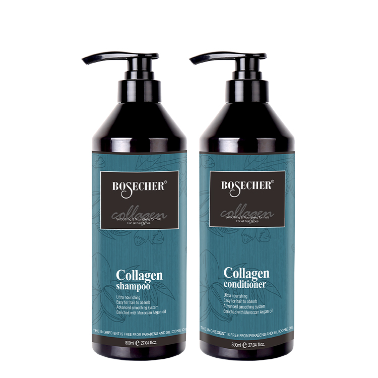 Wholesale Private Label Sulfate Free Vegan Natural Organic Hair Care Products Hair Conditioner and Shampoo For Woman Dry Hair