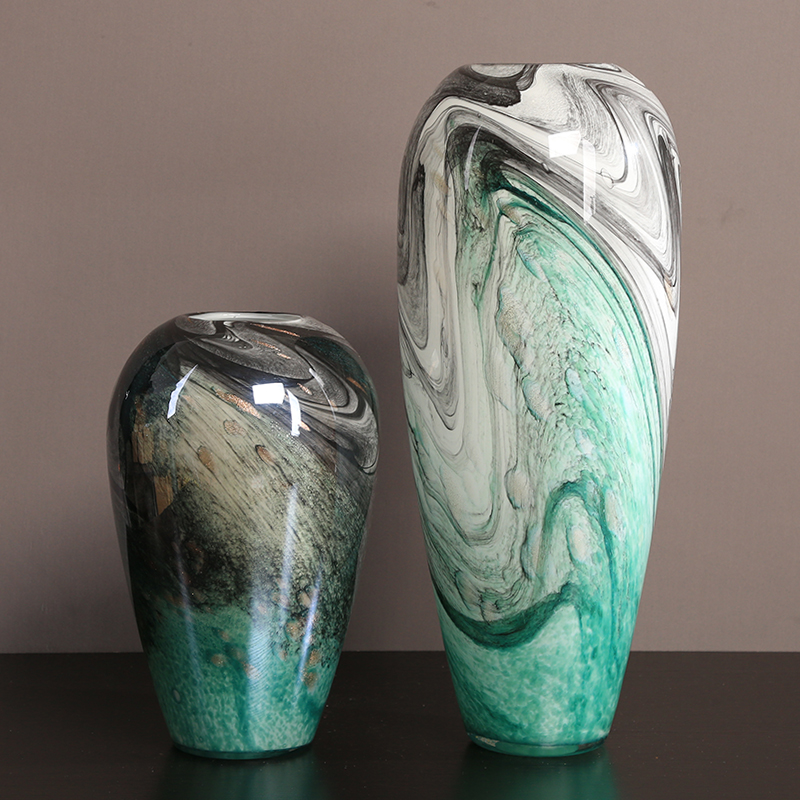 Light luxury rendering color vase