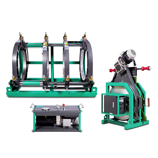 MM-Tech 280-500mm Hot-melt Thermofusion Welding Plastic Machine Polyethylene Pipe Butt Welding Machine For PE PP Pipe