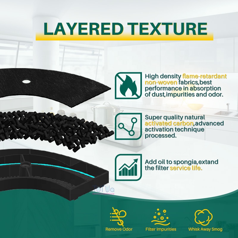 Compatible With Atag Etna Pelgrim ACC922 88015889 23678 Bosch Siemens 647277 - DHZ2400 Charcoal Filter Vent Hood