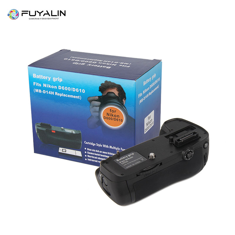 Fuyalin MB-D14 батарейный блок для Nikon D610 D600 цифровых зеркальных камер