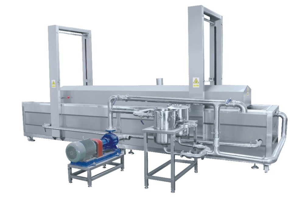 Hot sale high efficiency Automatic frying machine production line
