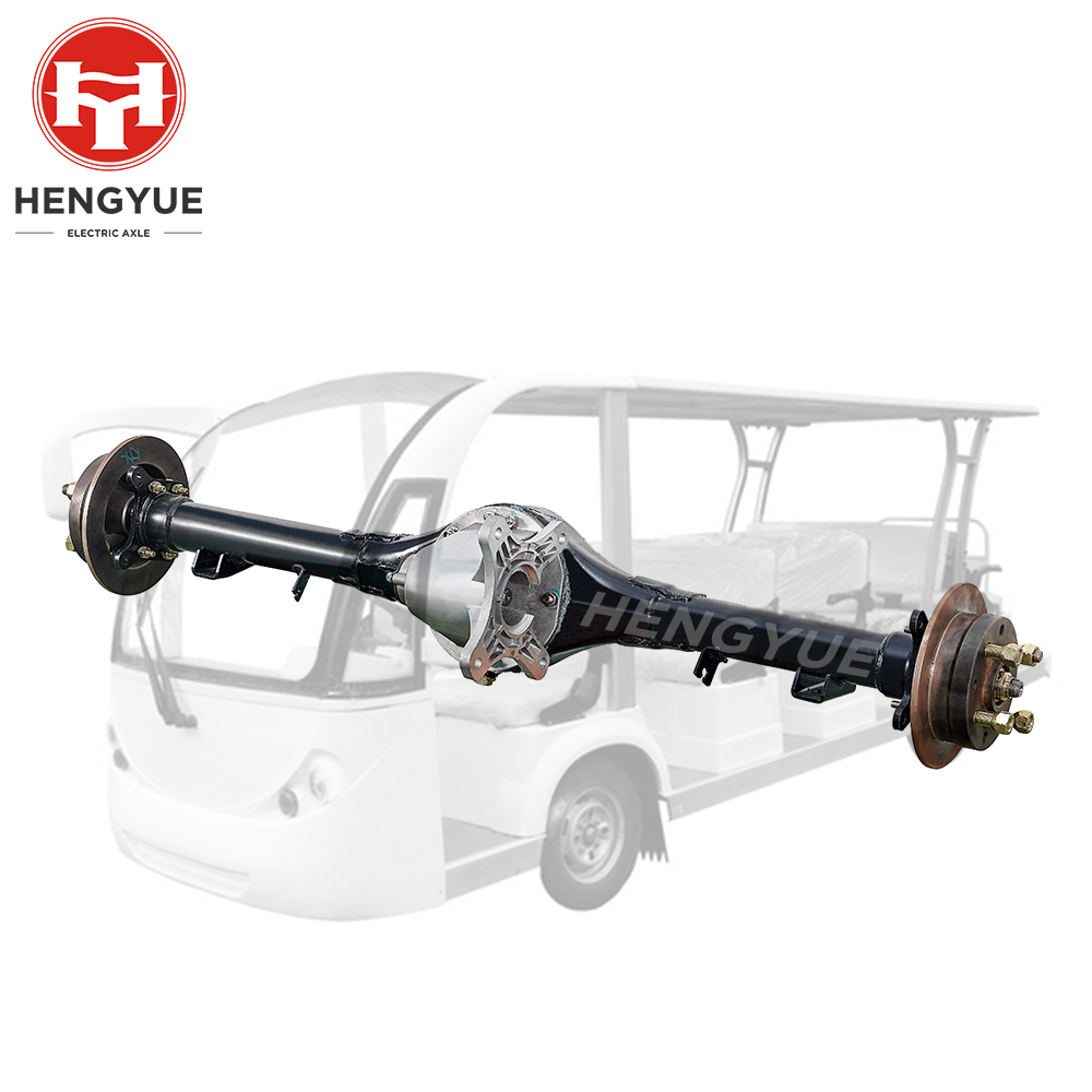 Hengyue electric motor driving rear axle for tour vehicle