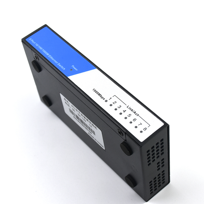 DIEWU 8 10/100/1000Mbps RJ45 Ports Ethernet network POE Switch
