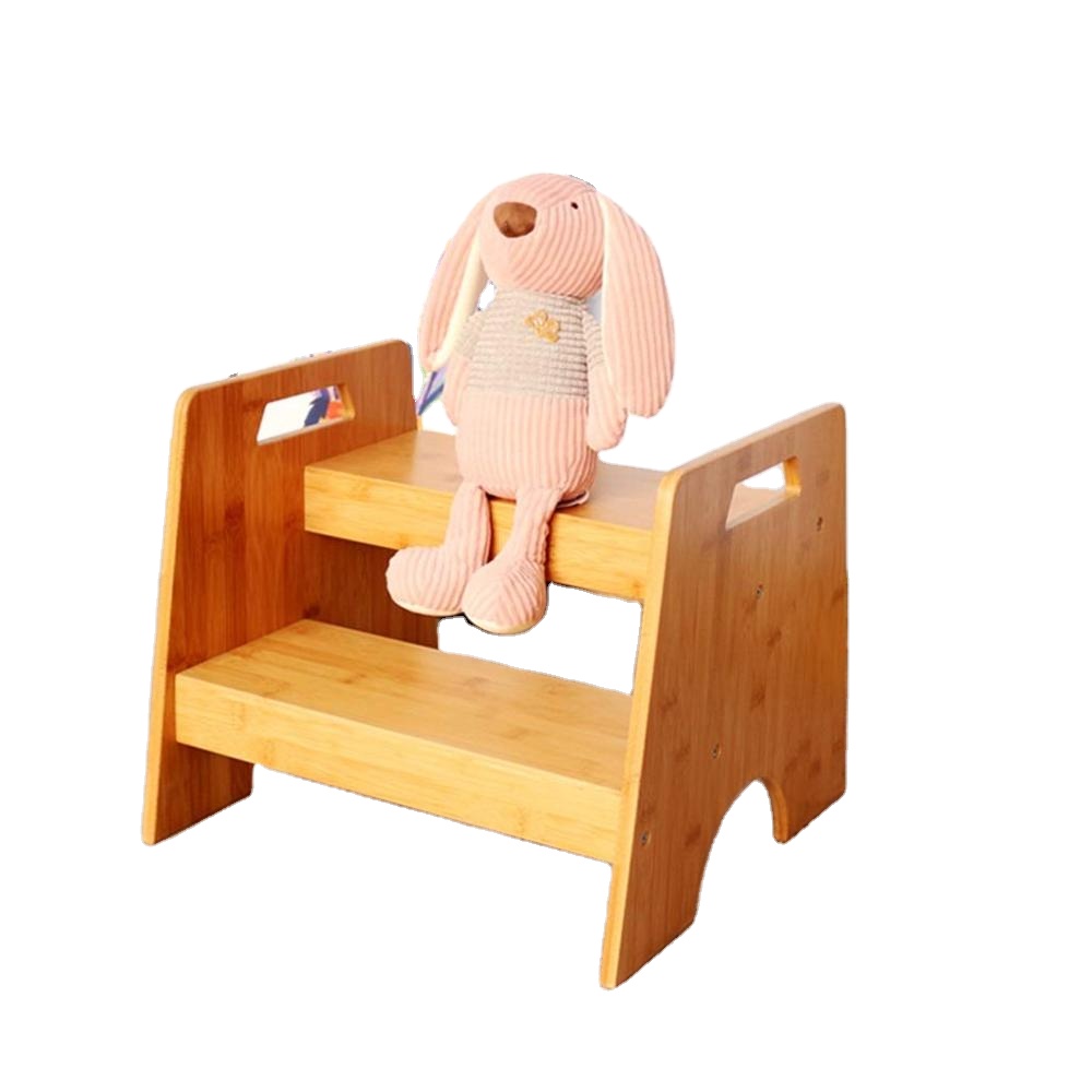 Two Layers Bath Room Seat For Children Standing Shelf Bath Stool Shower Bench