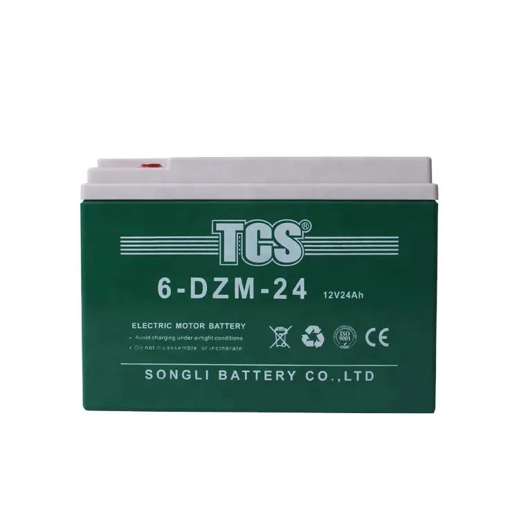 TCS SONGLI BATTERY electric bike battery 12v 24ah small rechargeable