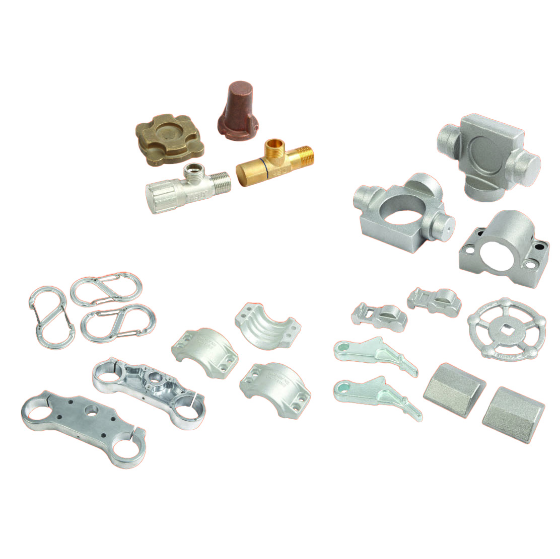 High Quality Auto Engine Industrial Applications Hot Forged Closed Die Brass Copper Forging Parts