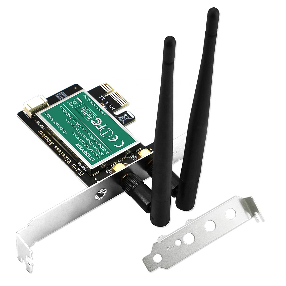 Wi-Fi 6 PCIE 3000 Мбит/с, беспроводной сетевой адаптер, Двухдиапазонная Wi-Fi Bluetooth карта для Windows 10 64bitand Linux 5,1