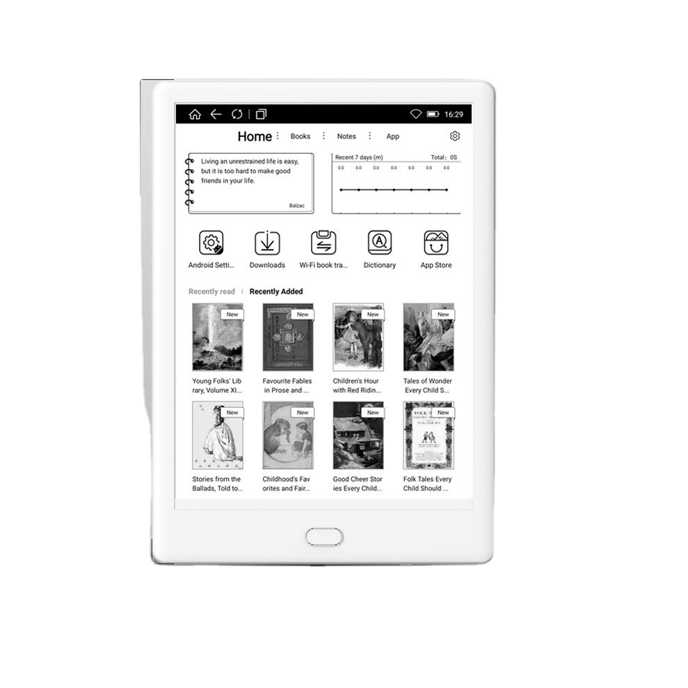 7,8 дюймовая электронная бумага Likebook, книга для чтения с вами, обзор романов, офисный смарт-ридер с сенсорным экраном