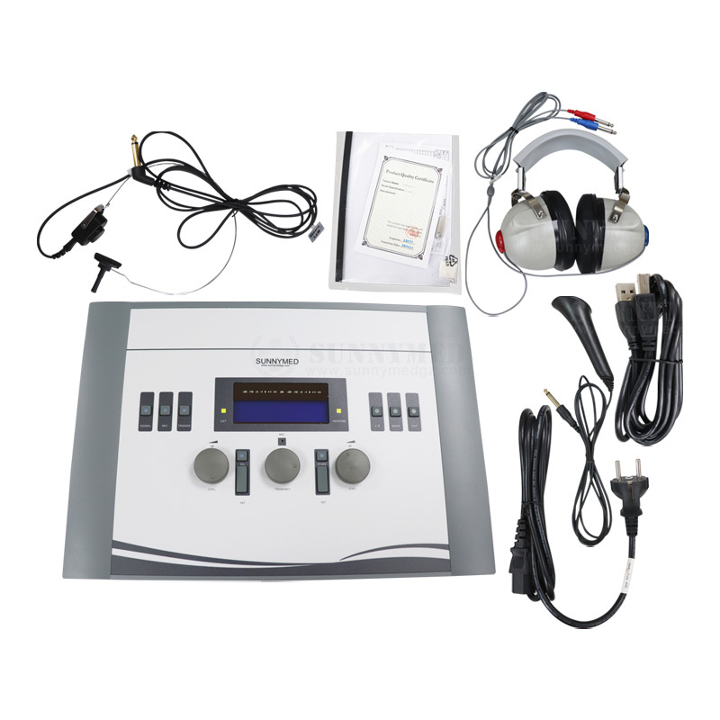 SY-G055-1 Portable audiometer Economic Audiometry Hearing Test Diagnostic Device Diagnostic Base