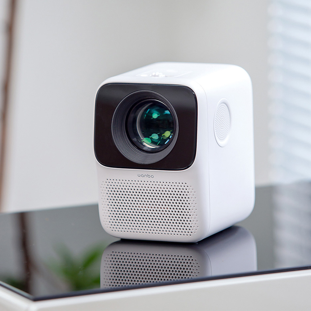 Wanbo Smart Projector T2 MAX LCD Projector LED Support 1080P Vertical USB Connection Portable Mini Home Theater