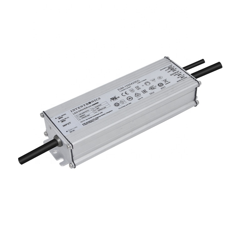 150 ватт 280-4200mA 2A 3A 4A 18 ~ 54Vdc 24V 30V 45V 150 Вт 36В тормозной Inventronics EUM-150S420DG светодиодный драйвер
