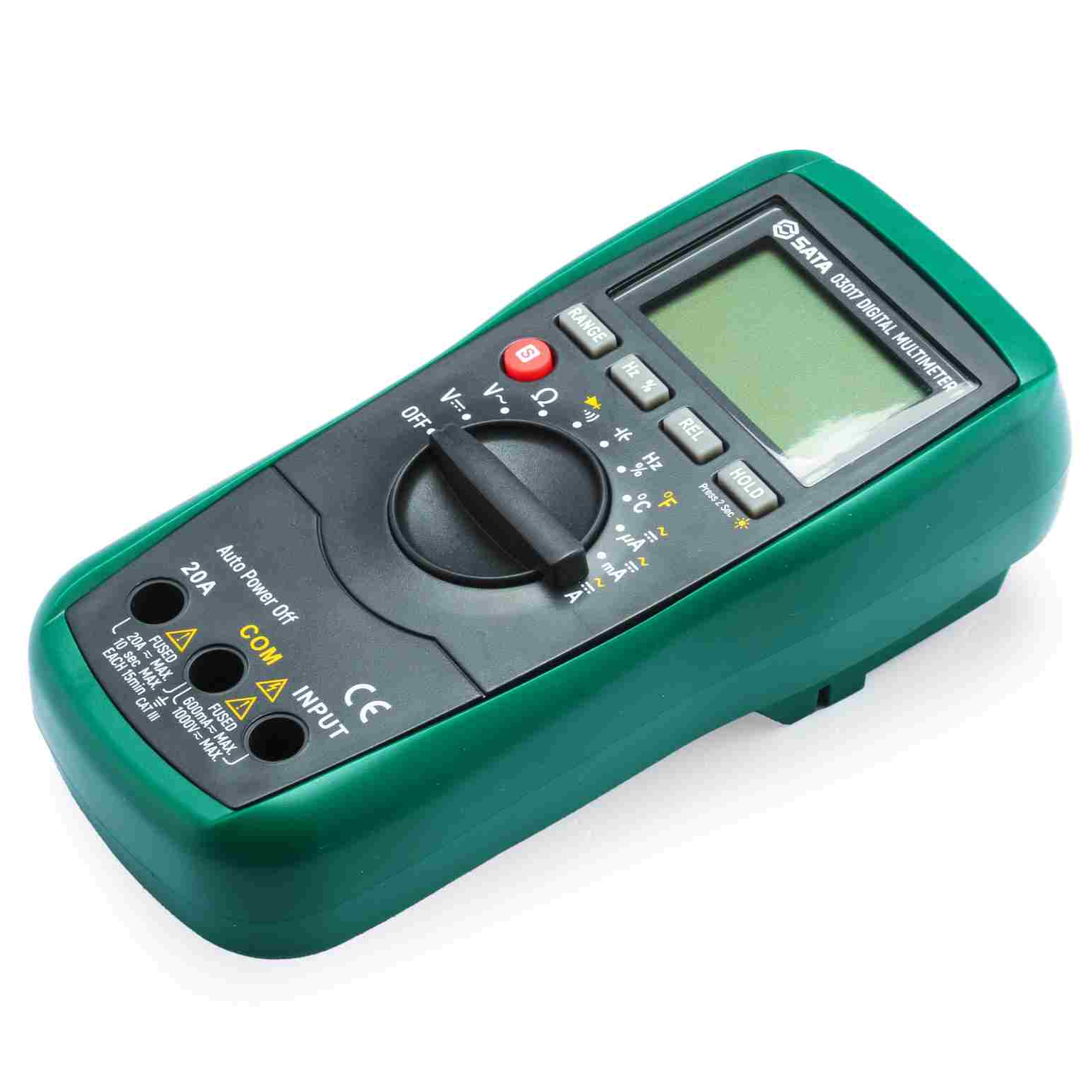 Цифровой мультиметр SATA 03017 с измерением температуры