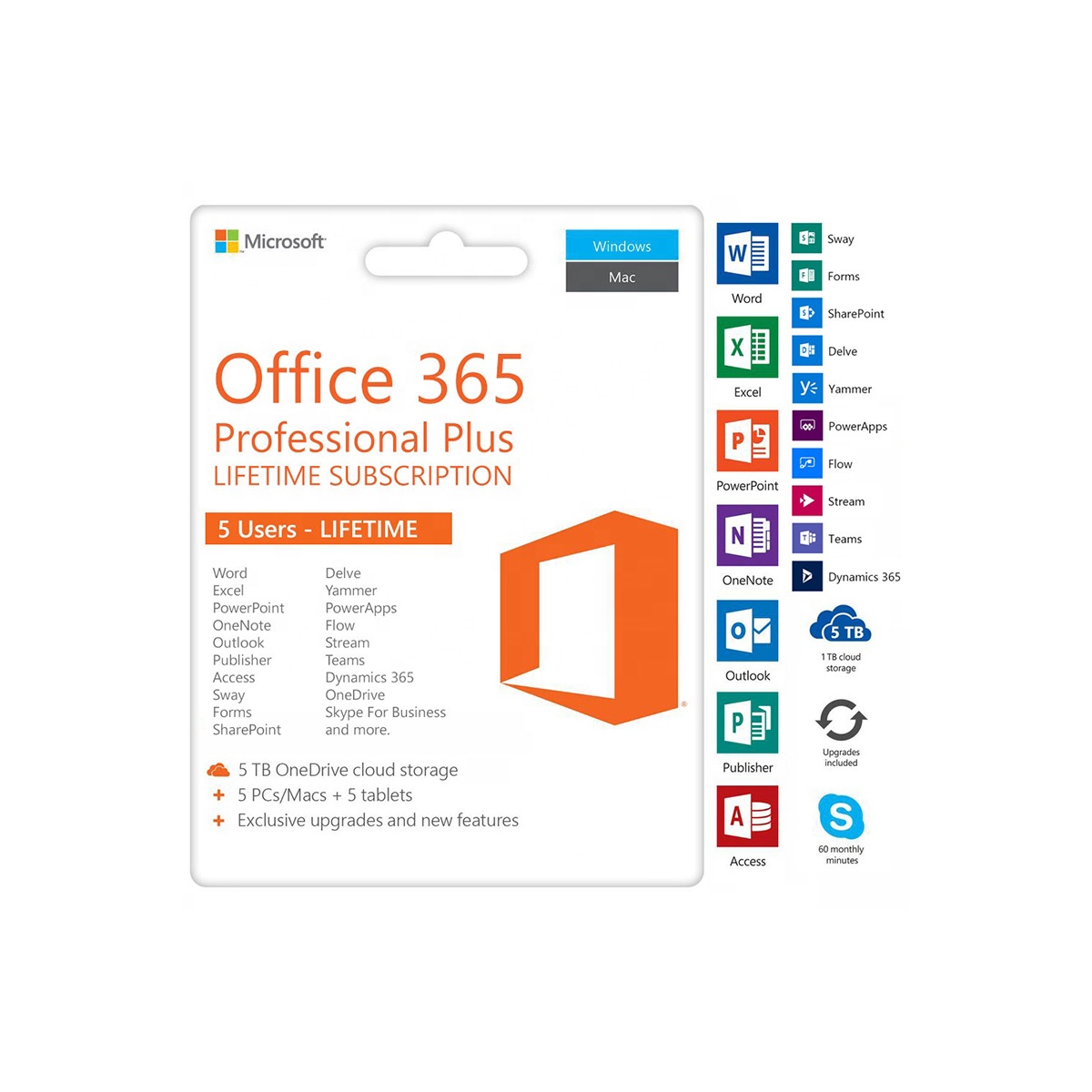 365 Профессиональный плюс аккаунт + пароль office 365 аккаунт + пароль