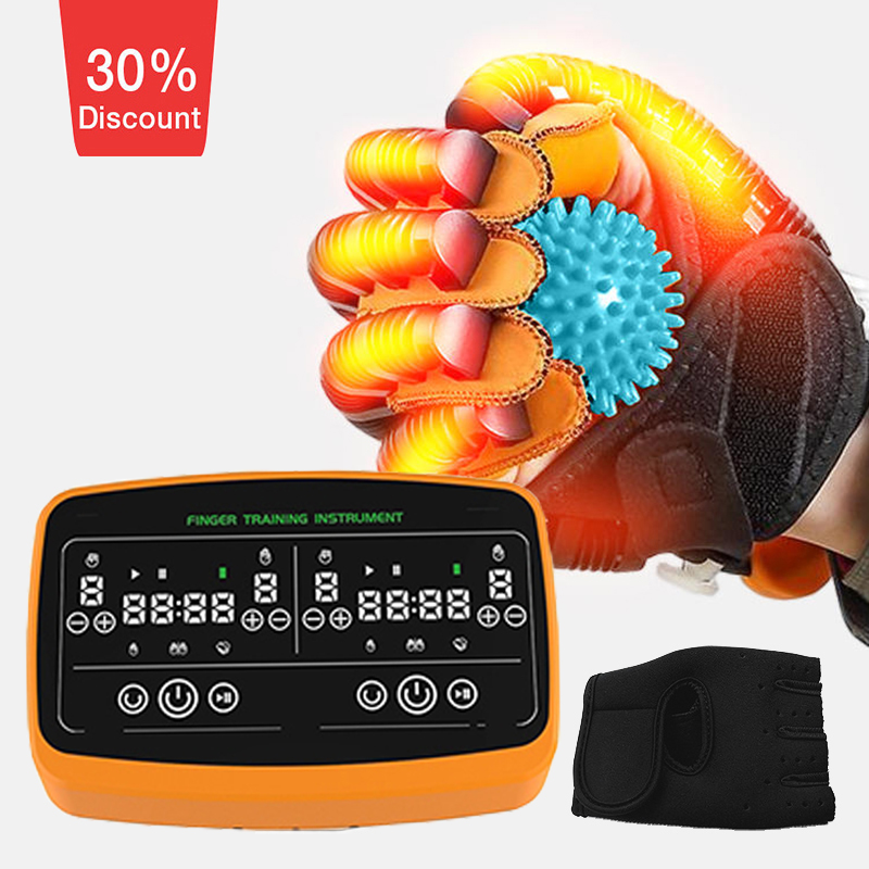 Smart Hemiplegia Stroke Victims Electronic Hand Finger Rehab Robotic Function Recovery Trainer Robot Rehabilitation Gloves