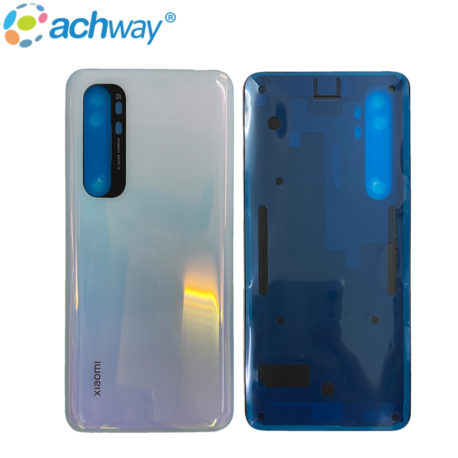 Задняя крышка запасная часть для Xiaomi Mi note 10 lite Крышка батарейного отсека задняя крышка