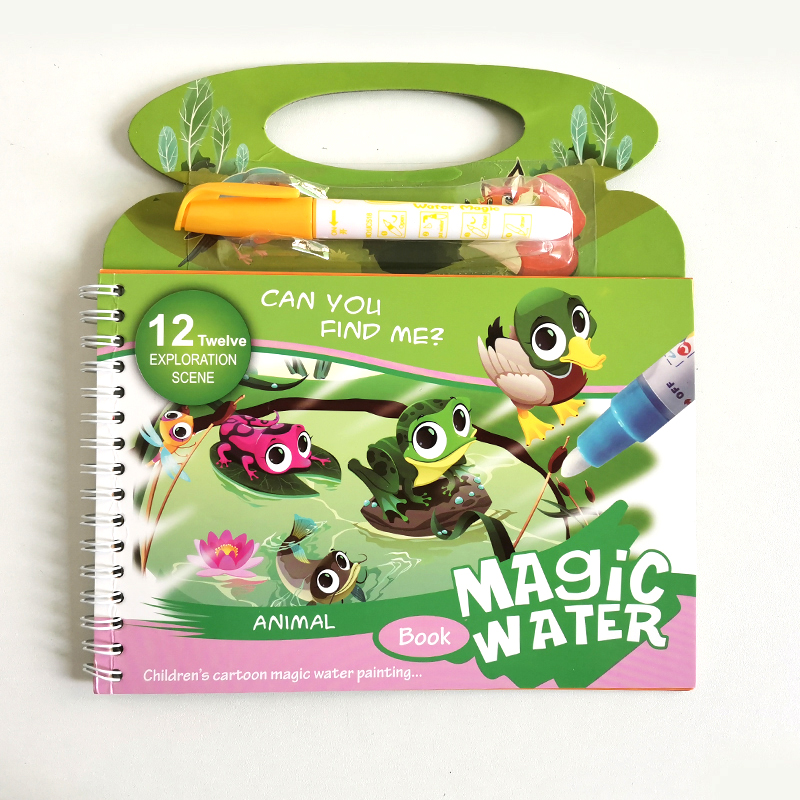 drop shipping kids reusable water drawing education toys children magic coloring book hot sale