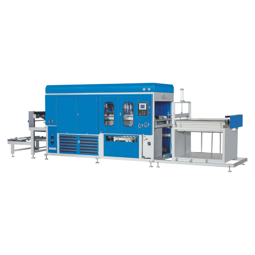 SBCF-700/1200B высокоскоростная вакуумная Термоформовочная Машина PS/HIPS/PVC/PET/PP (Blaster формовочная машина)-4