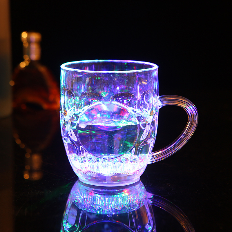 wholesale custom party 10 oz flashing inductive led mug