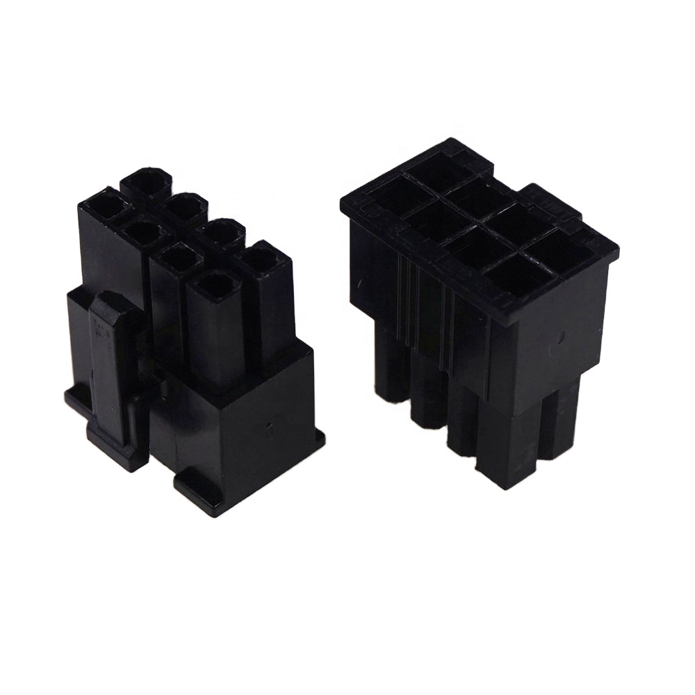 4.2 mm GPU 8 Pin Receptacle Housing Female Socket PCI Express PCI-E PCIe Video Card Graphic Card Shell cross Mini-Fit Jr