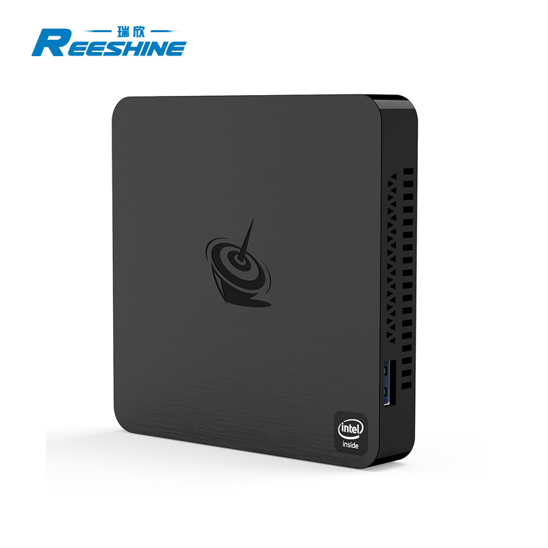 Четырехъядерный процессор Intel Atom x5-Z8500, объемом памяти 4 Гб/64 Гб мини-консоль для ПК-игр с поддержкой Windows USB3.0 2,4G/5G Wi-Fi 1000 Мбит порт LAN media player