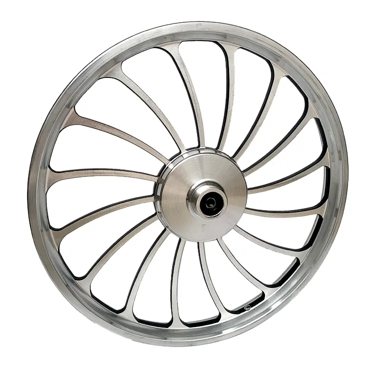 20 inch large ancient temple aluminum wheels can be fitted with inner and outer tires or tubeless tires can be customized