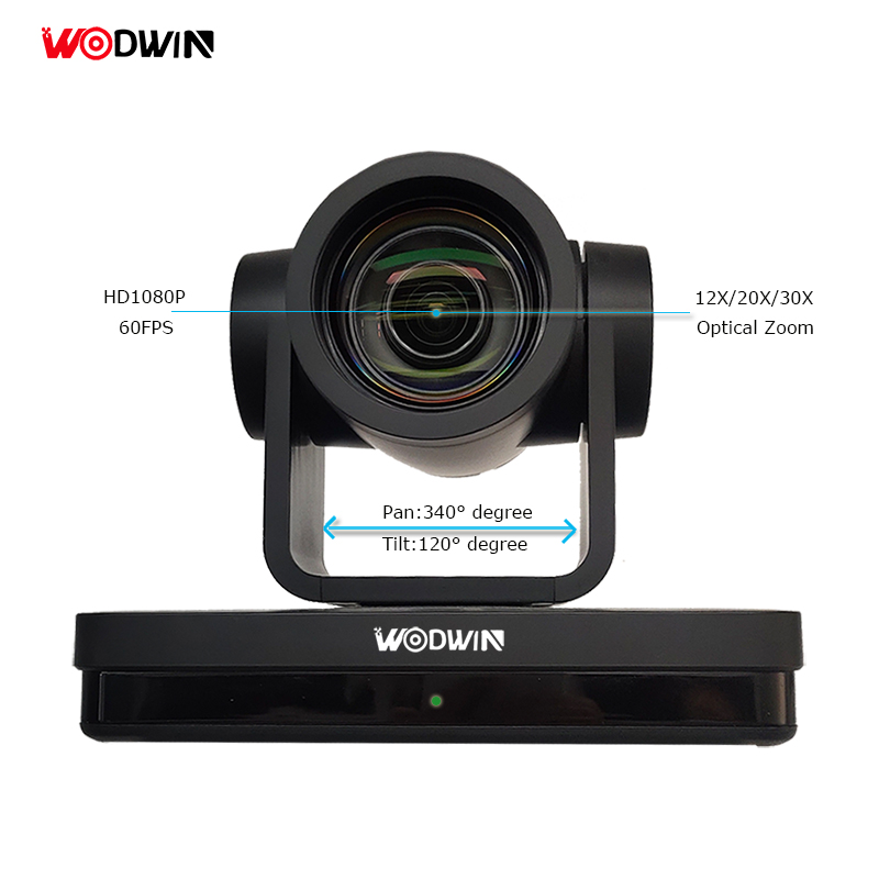 WODWIN отличная 1080p 20x оптический зум hd sdi ptz видеокамера для видеоконференций для прямых событий церковных, спортивных, телемедицидных трансляций