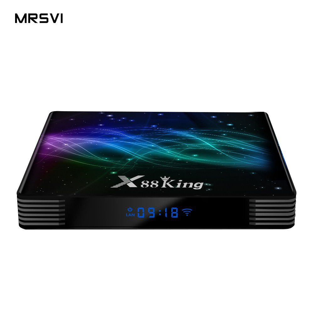X88King обновление прошивки X88 King android smart tv box 2,4G /5G двухдиапазонный Wifi медиаплеер телеприставка