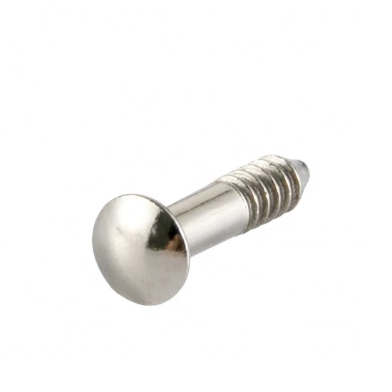 Flat Round Head Half-Thread Screw Hardware Fastener Building Materials
