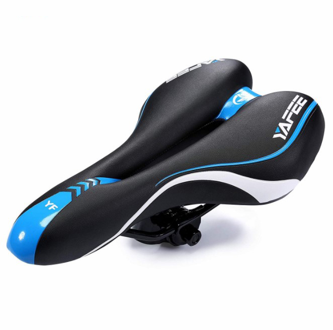 Wholesale Soft Foam Wide Bicycle Saddle PU Leather Comfort For Cycling bicycle seat