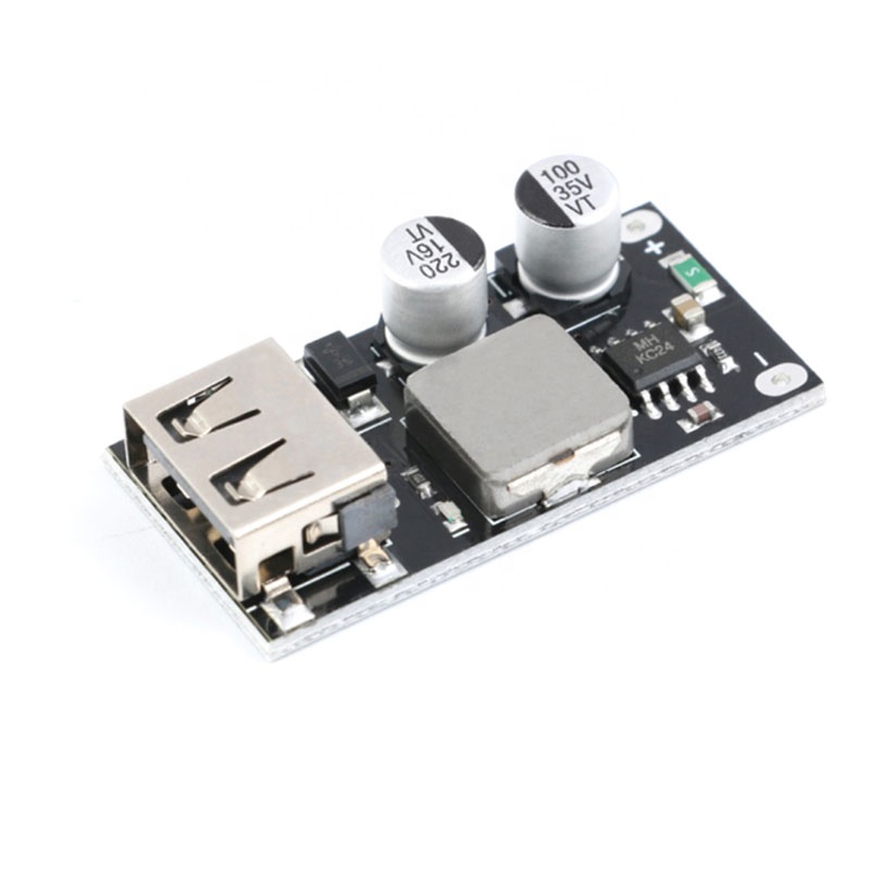 USB QC3.0 QC2.0 DC-DC понижающий преобразователь зарядки понижающий модуль 6-32V 9V 12V 24V постоянного тока до быстрое зарядное устройство монтажной платы 3V 5V 12V