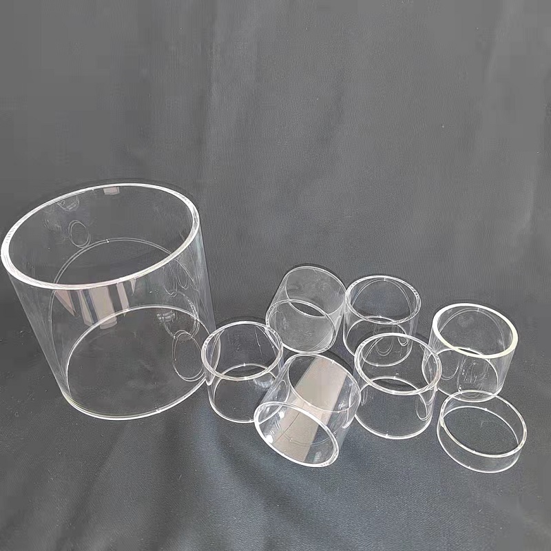 High purity high temperature resistant quartz products quartz tube