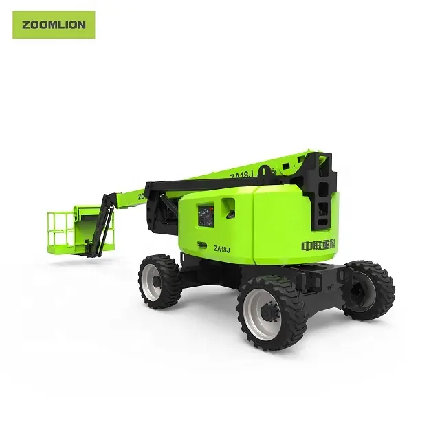 Zoomlion MEWP official best seller articulating boom lift ZA18J with CE aerial work platform for sale